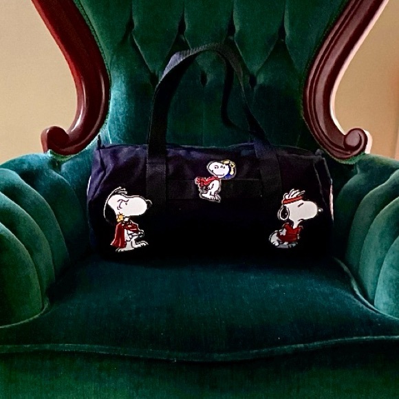 One of A Kind Cartoon Themed Full Zippered Wrist Carry Bag  With Pockets - Picture 9 of 10